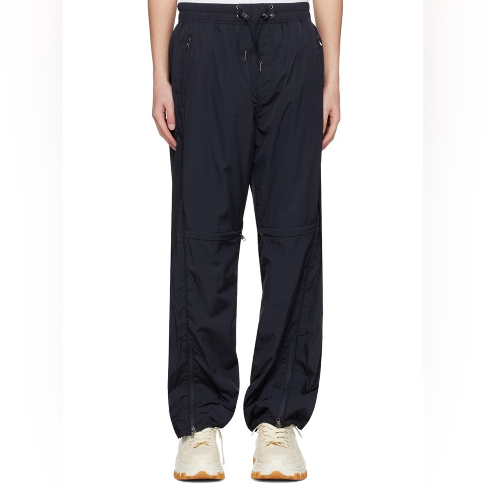 Wooyoungmi Black Relaxed Fit Sweatpants for Everyday Comfort